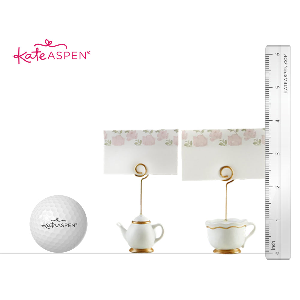Tea Time Whimsy Place Card Holder (Set of 6) - Alternate Image 6 | My Wedding Favors