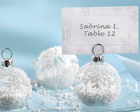 Thumbnail for Holiday Ornament Place Card and Photo Holder Favor (Set of 6)