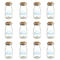 it's a Boy Vintage Milk Bottle Favor Jar (Set of 12) - Alternate Image 5 | My Wedding Favors