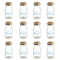 Thumbnail for it's a Boy Vintage Milk Bottle Favor Jar (Set of 12) - Alternate Image 5 | My Wedding Favors