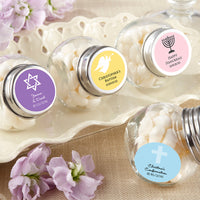 Thumbnail for Personalized Mini Glass Favor Jar (Set of 12)