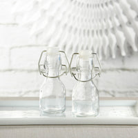 DIY Mini Glass Favor Bottle with Swing Top (Set of 12) - Main Image | My Wedding Favors