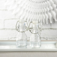 Thumbnail for DIY Mini Glass Favor Bottle with Swing Top (Set of 12) - Main Image | My Wedding Favors