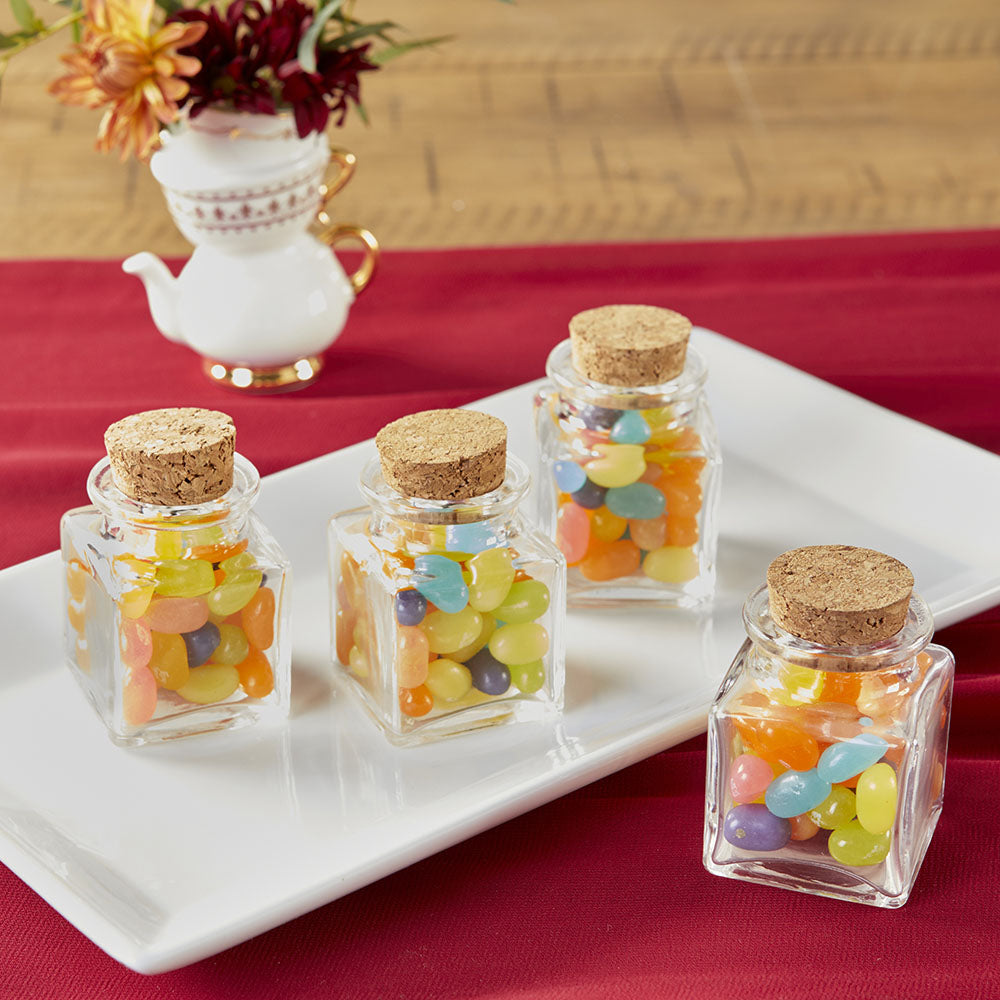 DIY Petite Treat Square Glass Favor Jar (Set of 12) - Alternate Image 4 | My Wedding Favors