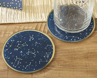Thumbnail for Under the Stars Glass Coaster (Set of 2) - Alternate Image 6 | My Wedding Favors