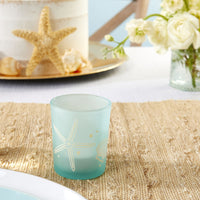 Thumbnail for Beach Party Frosted Glass Votive (Set of 4) - Alternate Image 2 | My Wedding Favors
