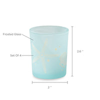 Thumbnail for Beach Party Frosted Glass Votive (Set of 4) - Alternate Image 5 | My Wedding Favors