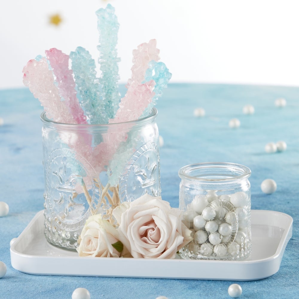 Nesting Vintage Clear Glass Tea Light Holder (Set of 3) - Alternate Image 3 | My Wedding Favors