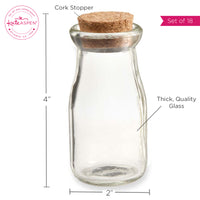 Thumbnail for DIY 3.8 oz. Vintage Milk Bottle Favor Jar (Set of 18) - Alternate Image 6 | My Wedding Favors