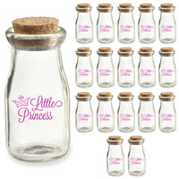 Thumbnail for 3.8 oz. Vintage Milk Bottle Favor Jar - Little Princess (Set of 18) - Alternate Image 3 | My Wedding Favors