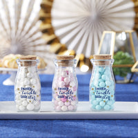 Thumbnail for 3.8 oz. Vintage Milk Bottle Favor Jar - Twinkle Twinkle (Set of 18)