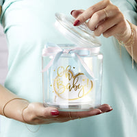 Thumbnail for Iridescent Baby Shower Wish Jar with Heart Shaped Cards - Alternate Image 4 | My Wedding Favors