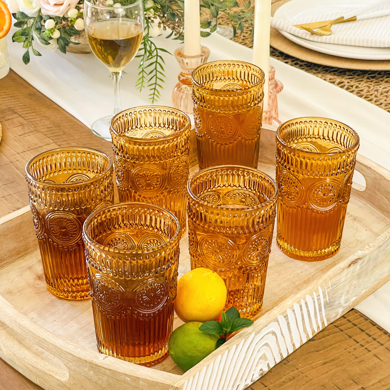 Vintage sales drinking glasses