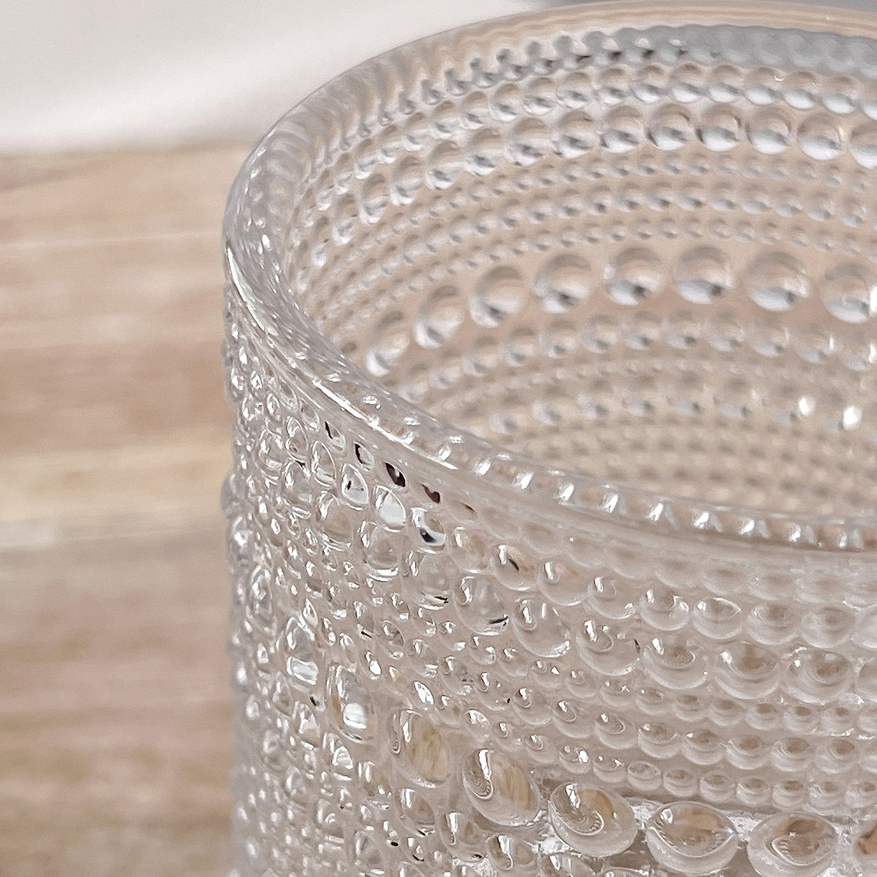 10 oz. Textured Hobnail Beaded Clear Rocks Drinking Glasses (Set of 6) - Alternate Image 7 | My Wedding Favors