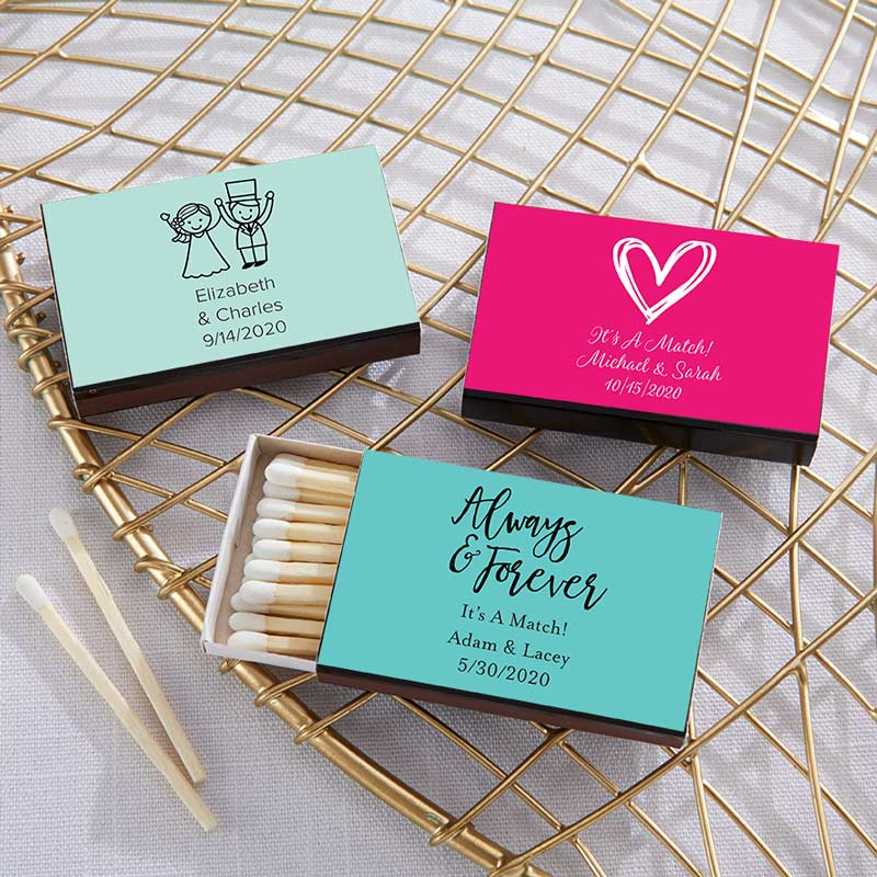 Personalized Matchboxes (Set of 50)