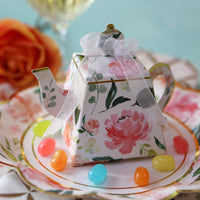 Thumbnail for Floral Teapot Favor Box (Set of 24) - Alternate Image 5 | My Wedding Favors