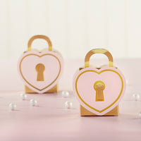 Love Lock Favor Box (Set of 12) - Main Image | My Wedding Favors