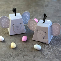 Elephant Favor Box (Set of 12) - Alternate Image 3 | My Wedding Favors