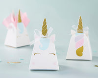 Unicorn Favor Box (Set of 12) - Alternate Image 2 | My Wedding Favors