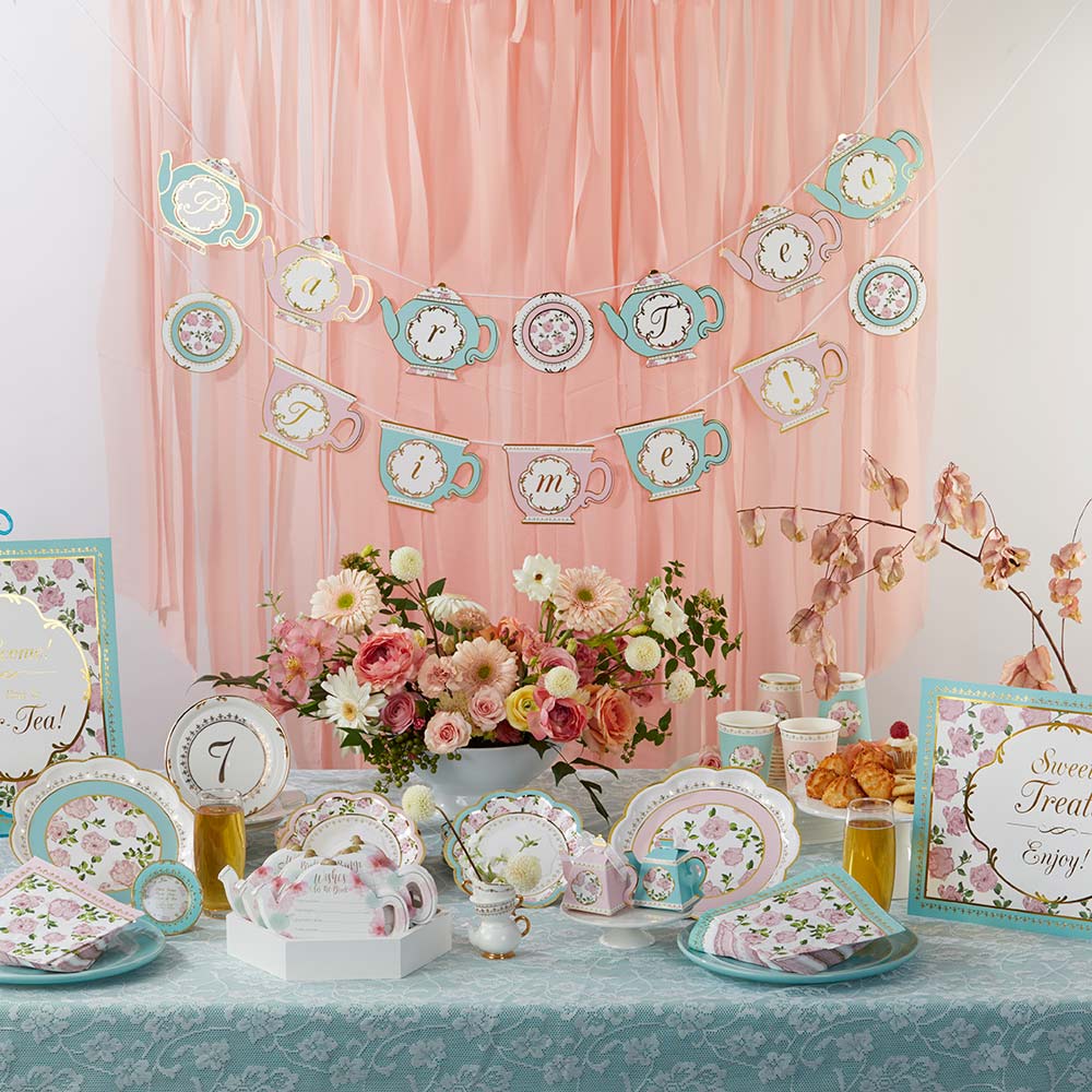 Tea Time Whimsy "Par-Tea" Time Party Kit - Alternate Image 5 | My Wedding Favors
