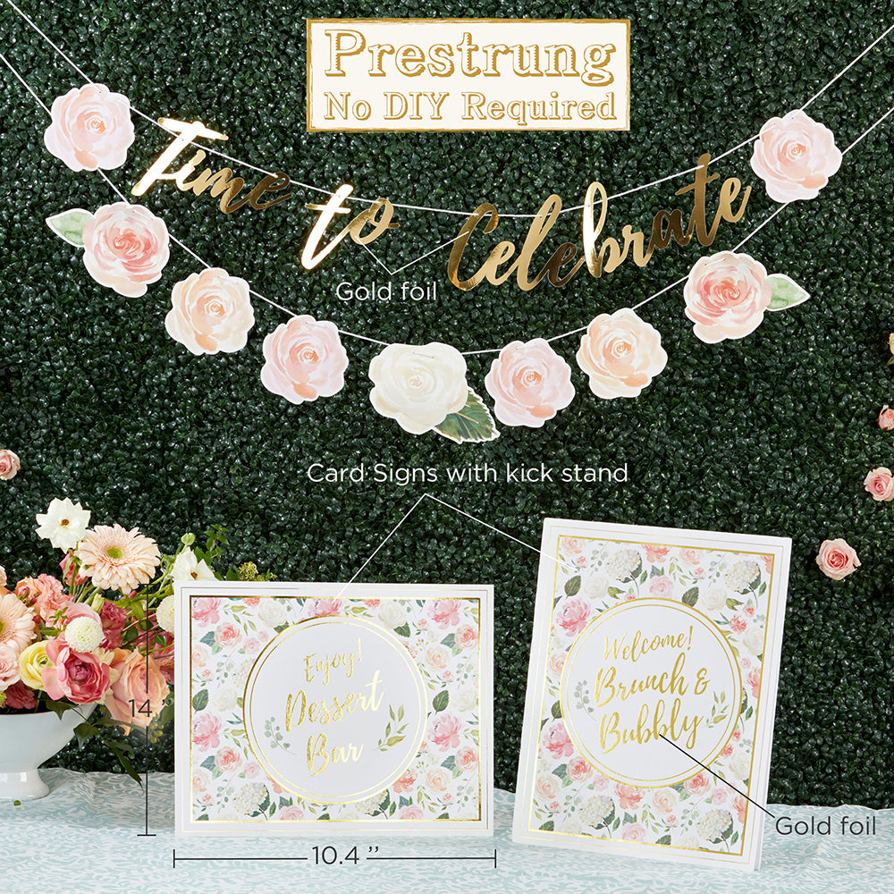 Floral Brunch Party Kit - Alternate Image 8 | My Wedding Favors