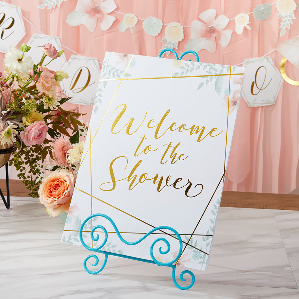 Geometric Floral Bridal Shower Kit - Alternate Image 5 | My Wedding Favors