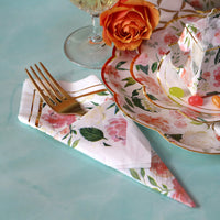 Thumbnail for Floral Paper Napkins (Set of 30) - Alternate Image 7 | My Wedding Favors