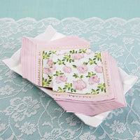 Thumbnail for Pink Tea Time Whimsy Paper Napkins (Set of 30) - Alternate Image 5 | My Wedding Favors