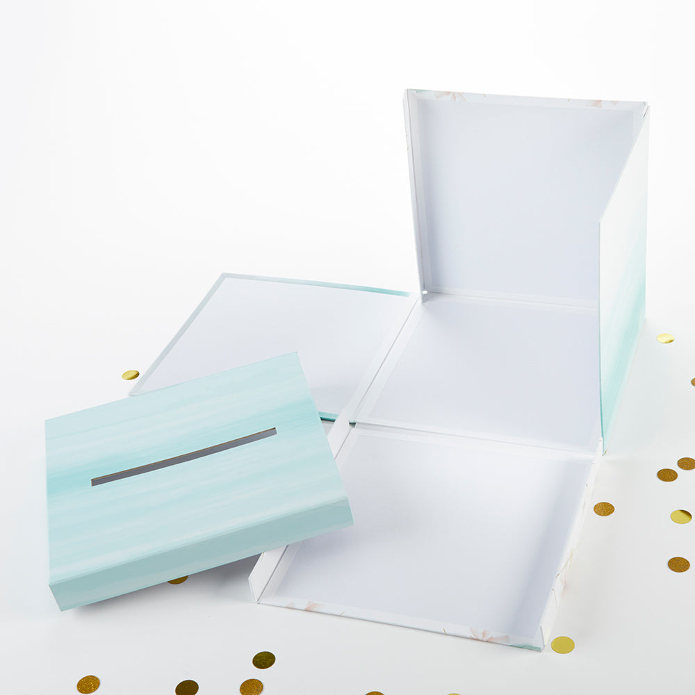 Geometric Floral Card Box - Alternate Image 5 | My Wedding Favors