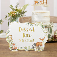 Thumbnail for Woodland Baby Décor Sign Kit (Set of 8) - Alternate Image 7 | My Wedding Favors