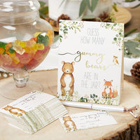Woodland Baby Advice Card & Baby Shower Game (Set of 50) - Alternate Image 2 | My Wedding Favors