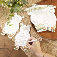 Woodland Baby Advice Card & Baby Shower Game (Set of 50) - Alternate Image 4 | My Wedding Favors