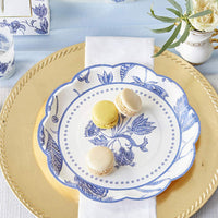 Blue Willow 9 in. Premium Paper Plates (Set of 16) - Main Image | My Wedding Favors