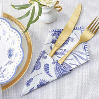 Thumbnail for Blue Willow 2 Ply Paper Napkins (Set of 30) - Alternate Image 2 | My Wedding Favors