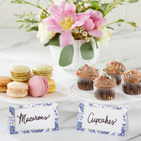 Thumbnail for Blue Willow Tent Place Card (Set of 50)