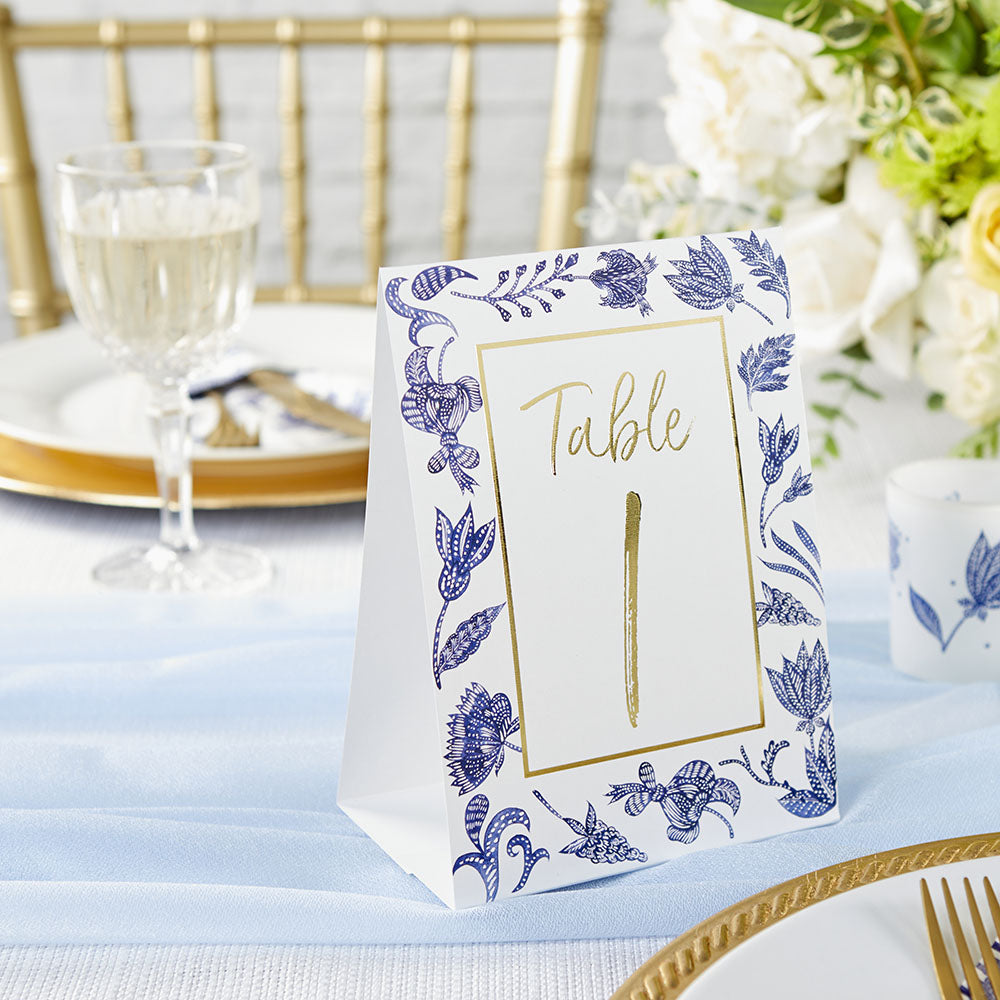 Blue Willow Wedding Table Numbers (1-25) - Alternate Image 6 | My Wedding Favors