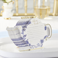 Thumbnail for Blue Willow Wedding Advice Cards - Teapot (Set of 50) - Alternate Image 5 | My Wedding Favors