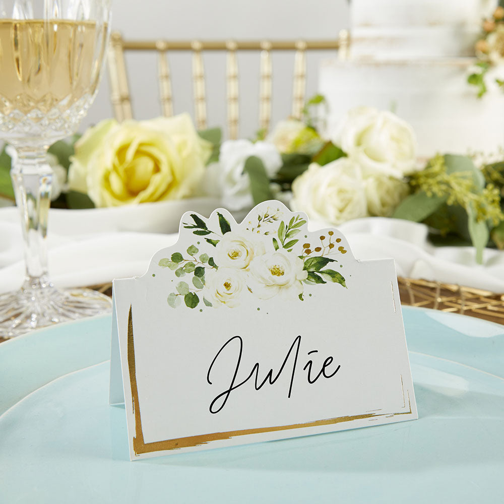 Botanical Garden Tent Place Card (Set of 50) - Alternate Image 2 | My Wedding Favors