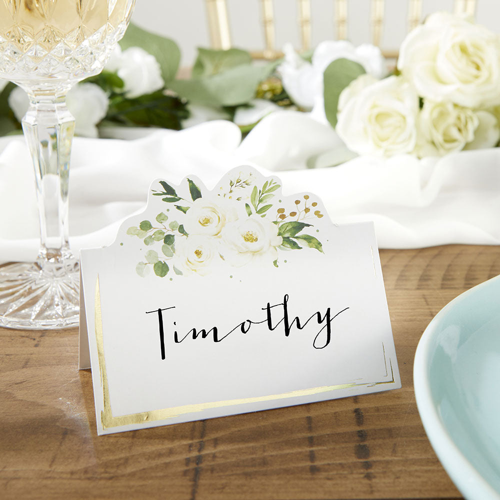 Botanical Garden Tent Place Card (Set of 50) - Alternate Image 4 | My Wedding Favors