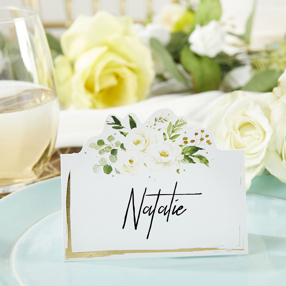 Botanical Garden Tent Place Card (Set of 50) - Alternate Image 6 | My Wedding Favors