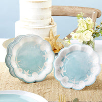 Beach Party 7 in. Premium Paper Plates (Set of 16) - Alternate Image 4 | My Wedding Favors