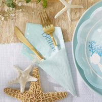 Thumbnail for Beach Party 2 Ply Paper Napkins (Set of 30) - Alternate Image 4 | My Wedding Favors