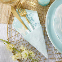 Thumbnail for Beach Party 2 Ply Paper Napkins (Set of 30) - Alternate Image 6 | My Wedding Favors