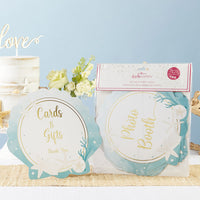 Thumbnail for Beach Party Décor Sign Kit (Set of 8) - Alternate Image 7 | My Wedding Favors