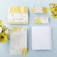 Thumbnail for Sweet as Can Bee Invitation & Thank You Card Bundle (Set of 25) - Alternate Image 2 | My Wedding Favors
