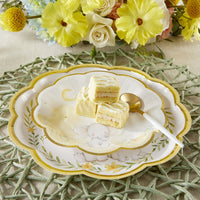 Thumbnail for Yellow Elephant Baby Shower 9 in. Premium Paper Plates (Set of 16) - Alternate Image 3 | My Wedding Favors