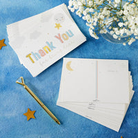 Thumbnail for Twinkle Twinkle Invitation & Thank You Card Bundle (Set of 25) - Alternate Image 4 | My Wedding Favors
