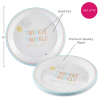 Thumbnail for Twinkle Twinkle 78 Piece Party Tableware Set (16 Guests) - Alternate Image 3 | My Wedding Favors