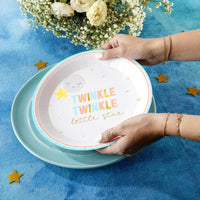 Twinkle Twinkle 9 in. Premium Paper Plates (Set of 16) - Alternate Image 8 | My Wedding Favors