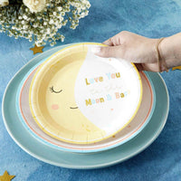 Thumbnail for Twinkle Twinkle 7 in. Premium Paper Plates (Set of 16) - Alternate Image 4 | My Wedding Favors